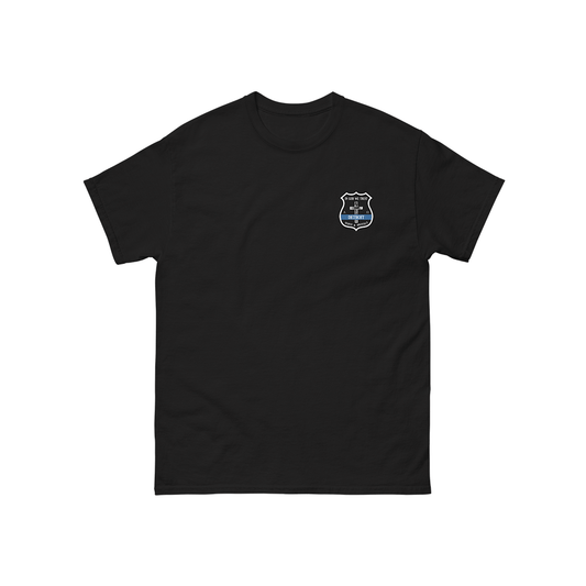 Cross Detroit Police Badge - Duty Tee