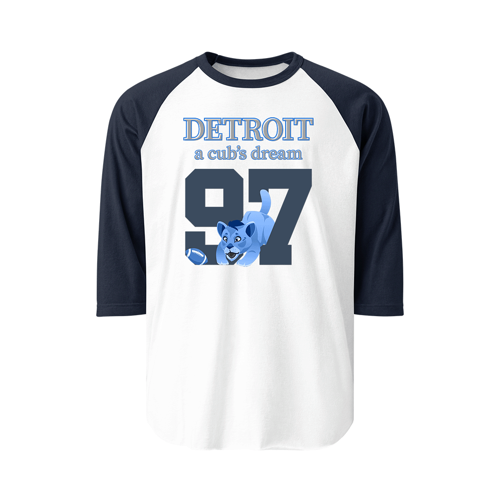 A Cub's Dream #97 Tribute - 3/4 Sleeve Raglan Shirt