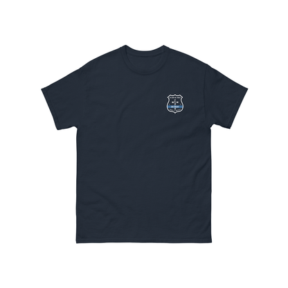 Cross Detroit Police Badge - Duty Tee