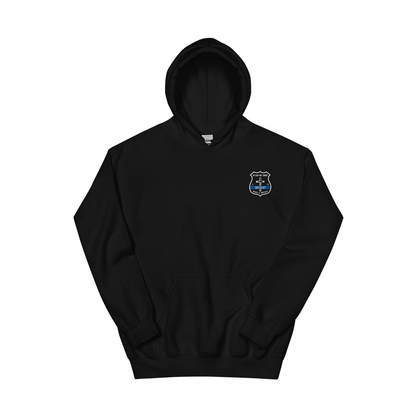 Cross Detroit Police Badge - Duty Hoodie