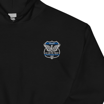 St. Michael the Archangel Detroit Police Badge - Duty Hoodie