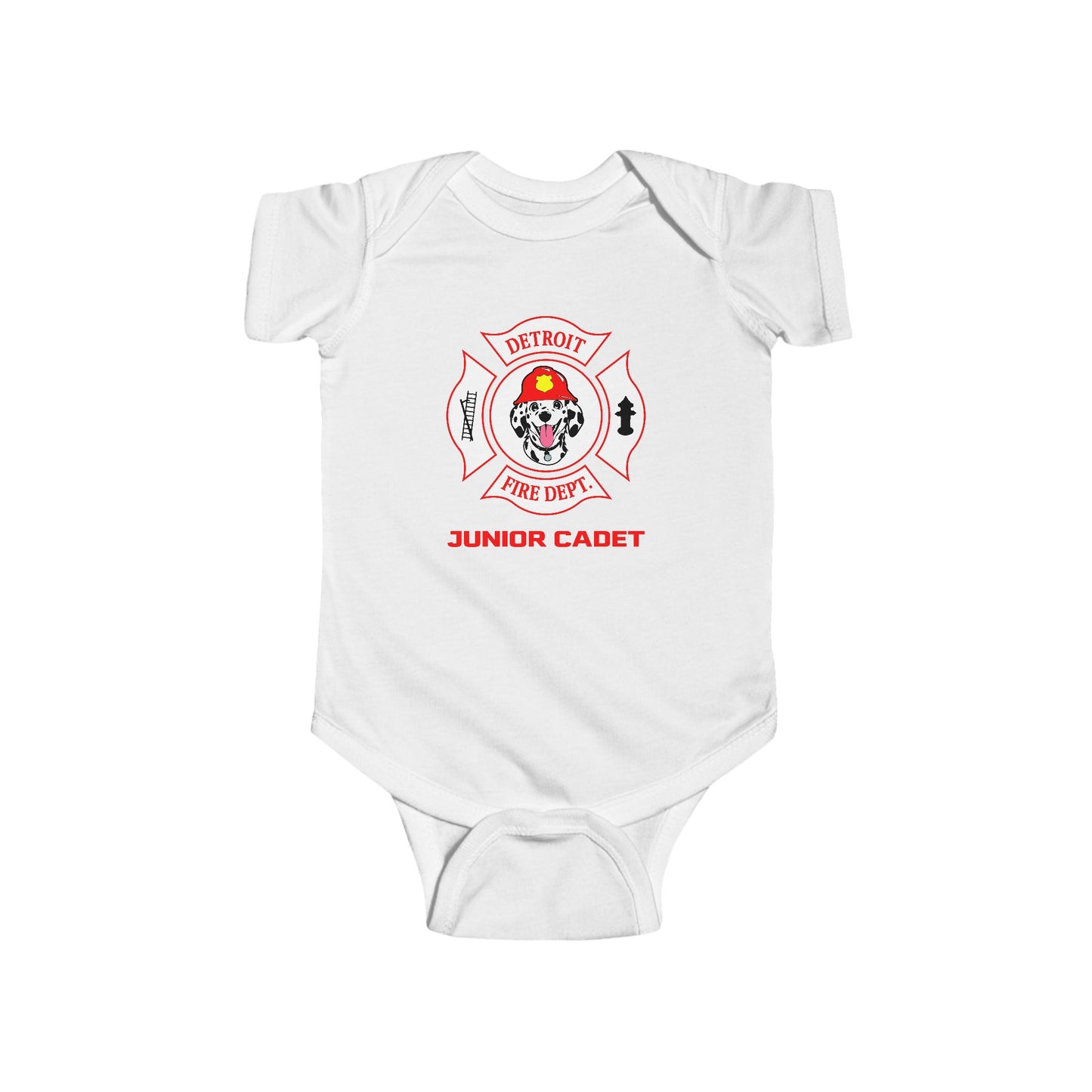 Detroit Fire Department Junior Cadet - Infant Bodysuit Onesie