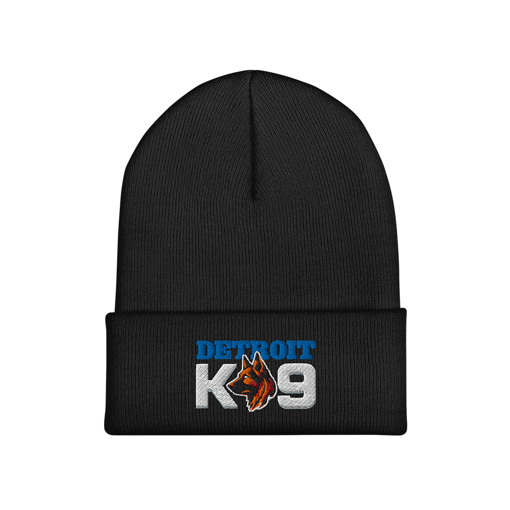 Detroit K-9 - Embroidered Beanie