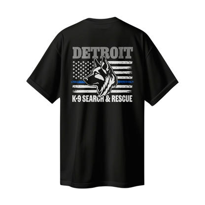 Detroit K-9 Unit Search & Rescue Thin Blue Line