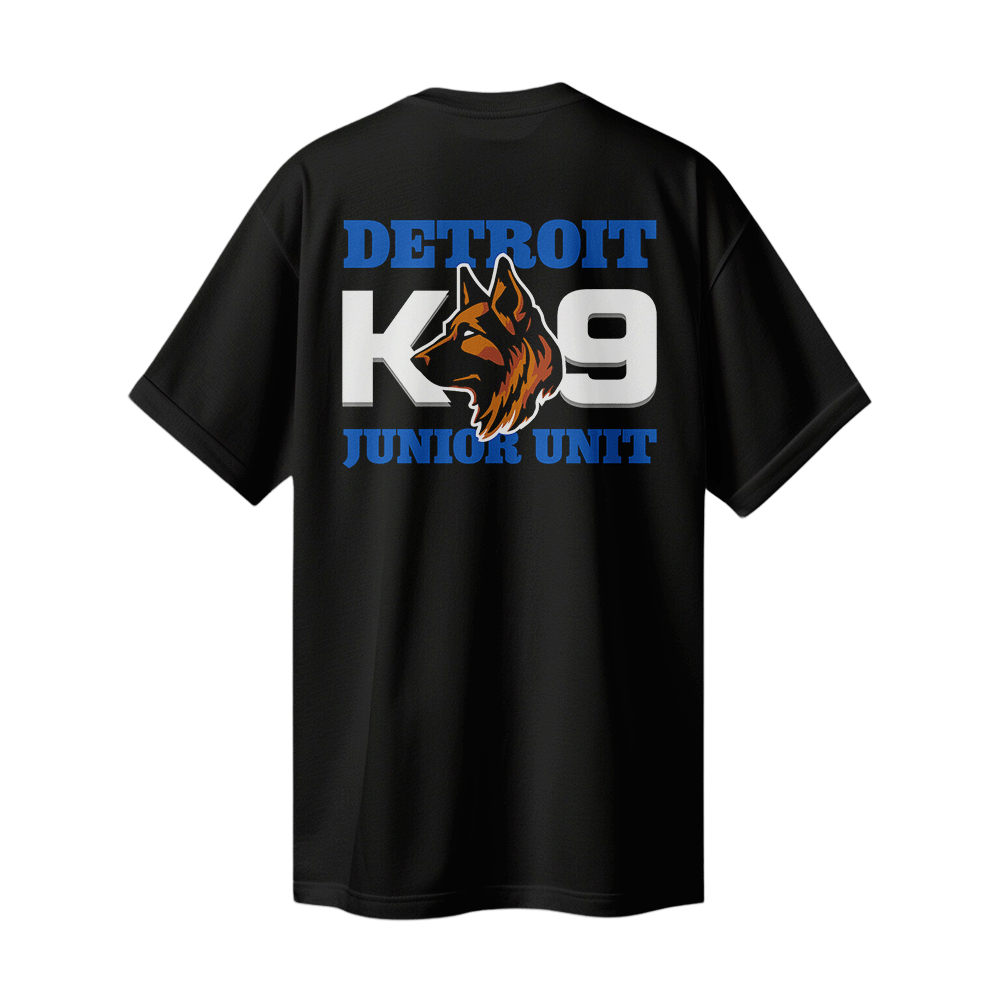 Detroit K-9 Junior Unit Badge - Kids