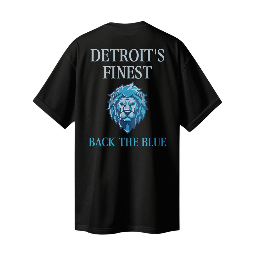 "Detroit's Finest" Back The Blue Badge