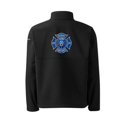 "It Takes More" Detroit Fire Maltese Cross - Columbia Soft Shell Jacket