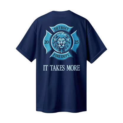 Detroit Fire Maltese Cross "It Takes More"