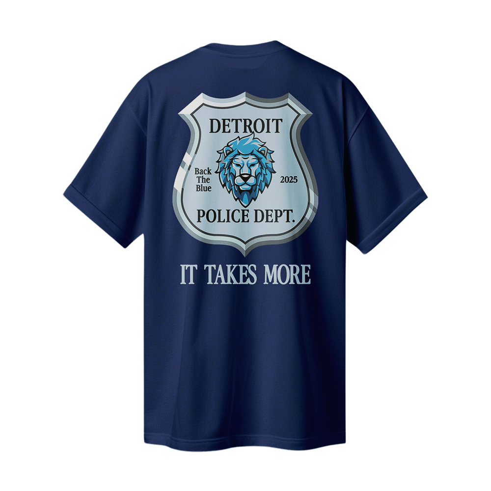 Detroit Police "It Takes More" Badge