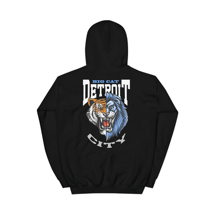 "Big Cat City" Detroit Lion & Tiger - Hoodie