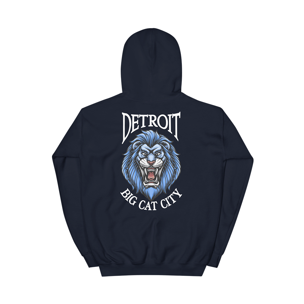 "Big Cat City" Detroit Lion - Hoodie