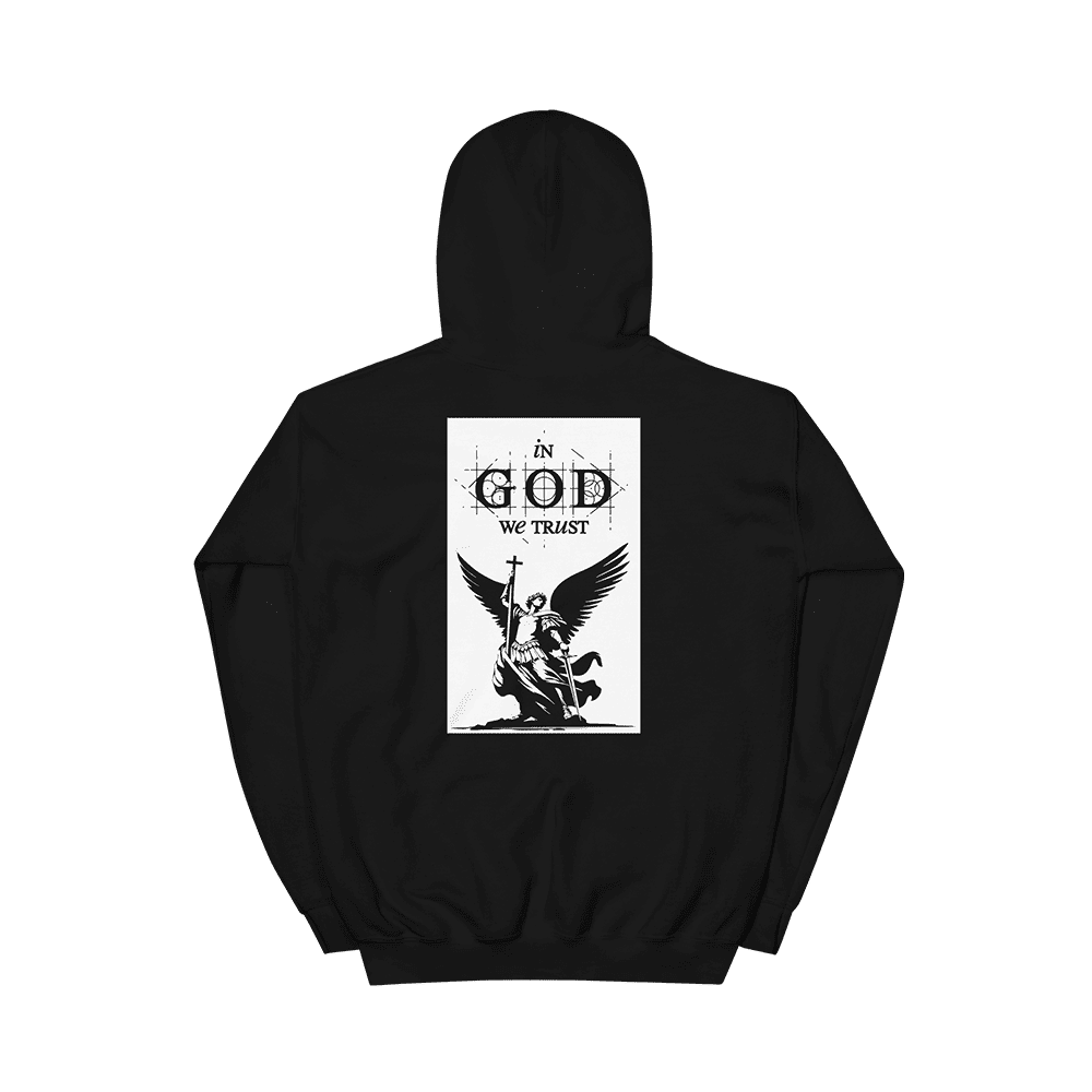 "In God We Trust" St. Michael the Archangel - Hoodie