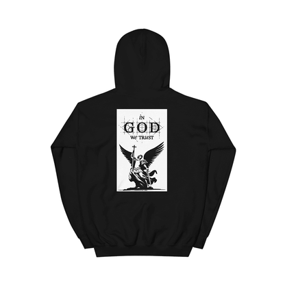 "In God We Trust" St. Michael the Archangel - Hoodie