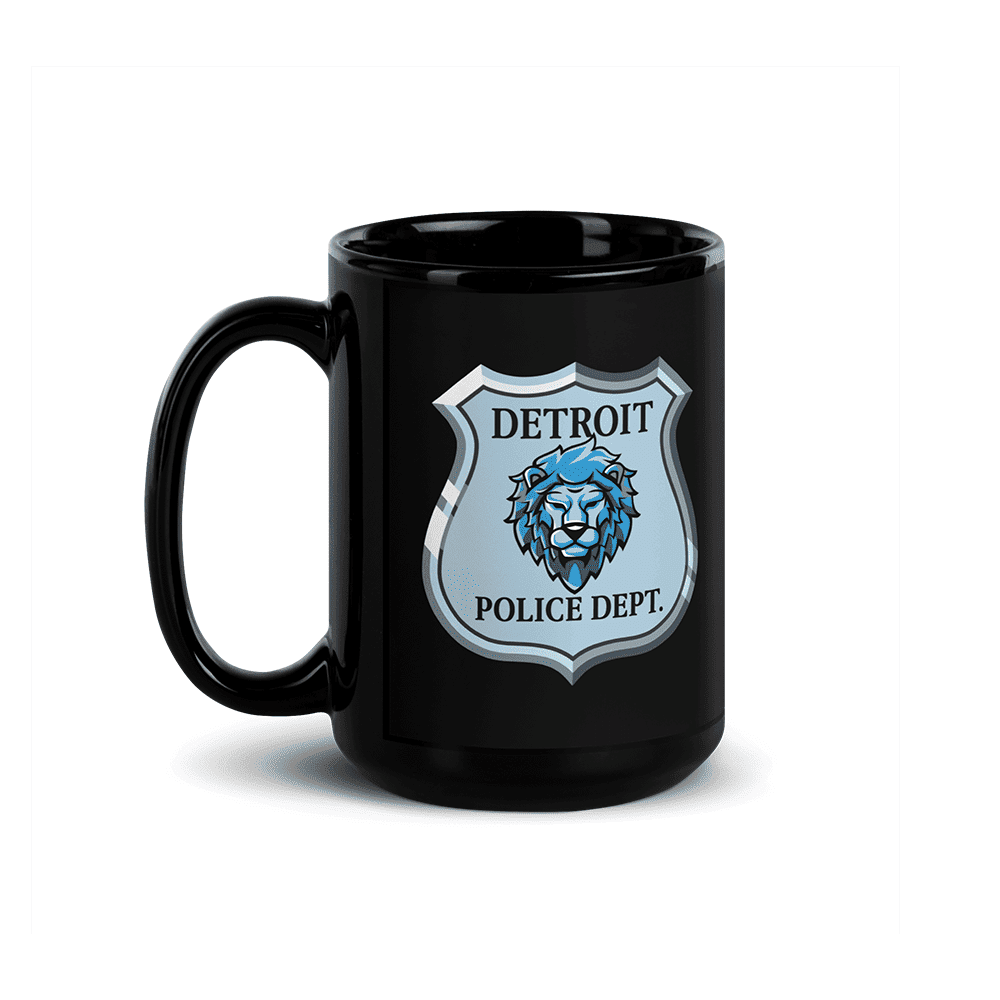 Detroit Police Badge - Ceramic Mug